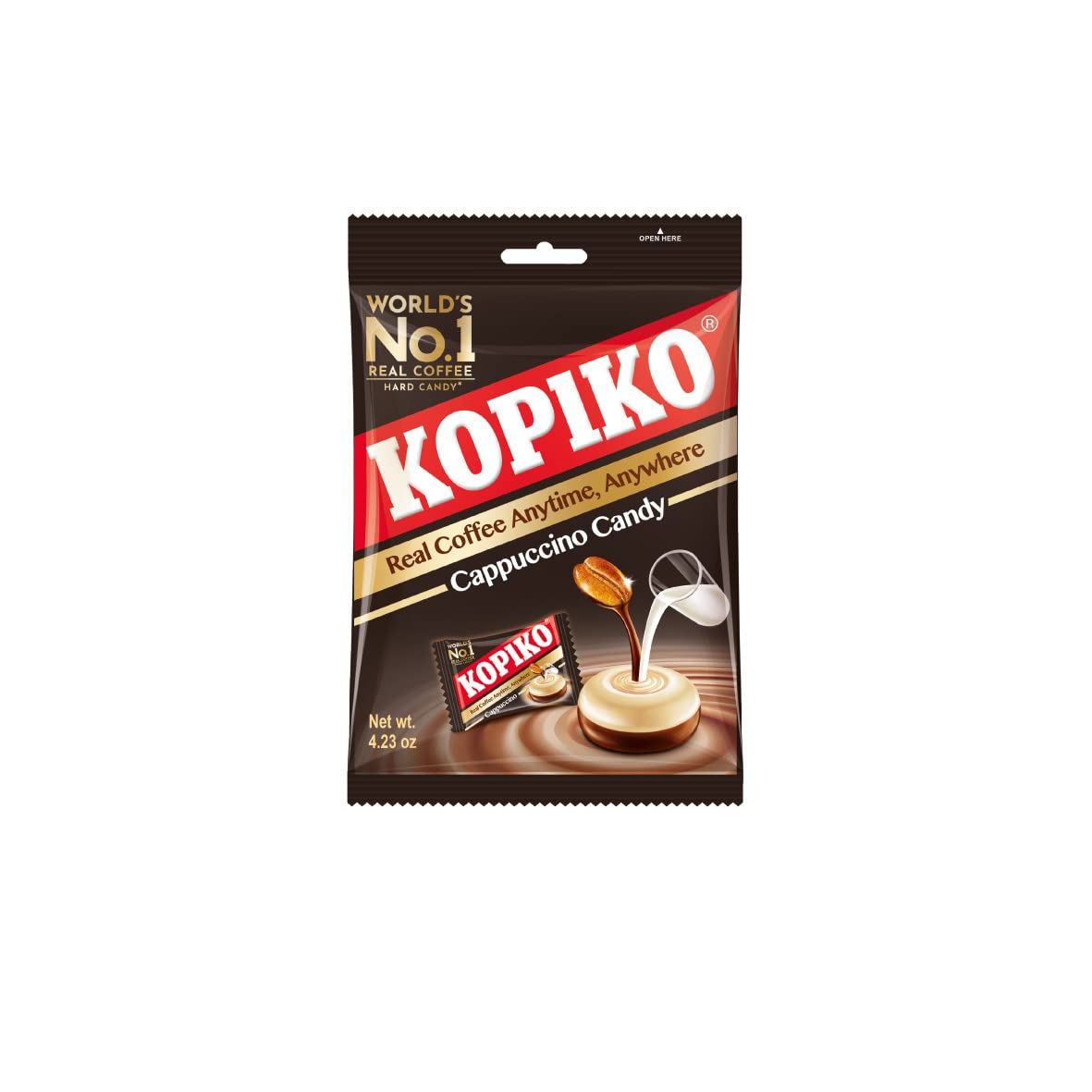 Amazon.com : Kopiko Cappuccino Candy – Bold-Tasty Hard Candy from